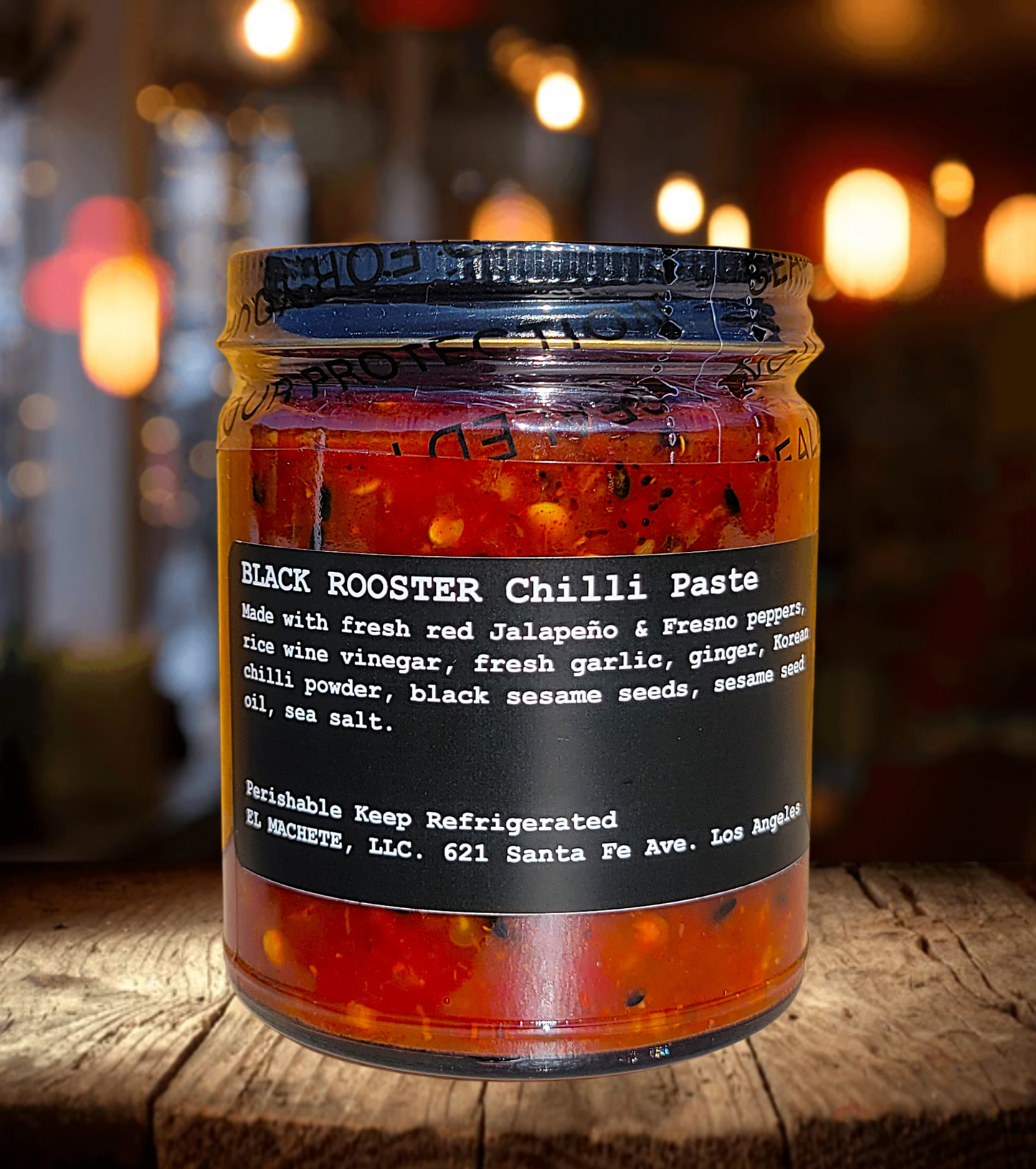 Black Rooster Red Chilli Paste 8oz