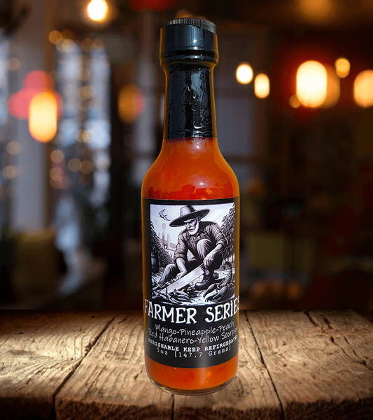 Farmer Series: Red Habanero Hot Sauce 5oz