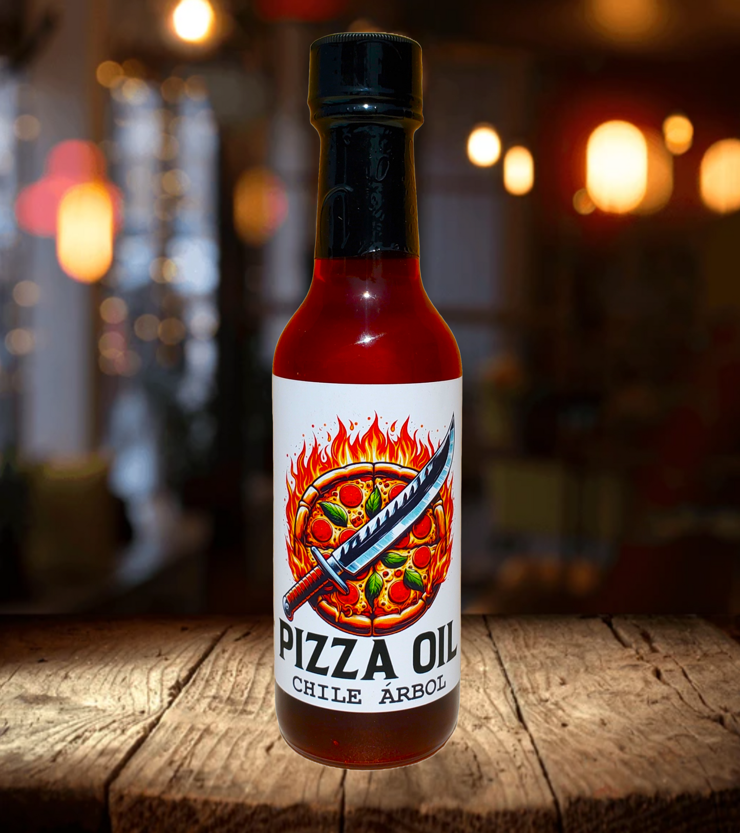 Chile Arbol Pizza Oil 5oz